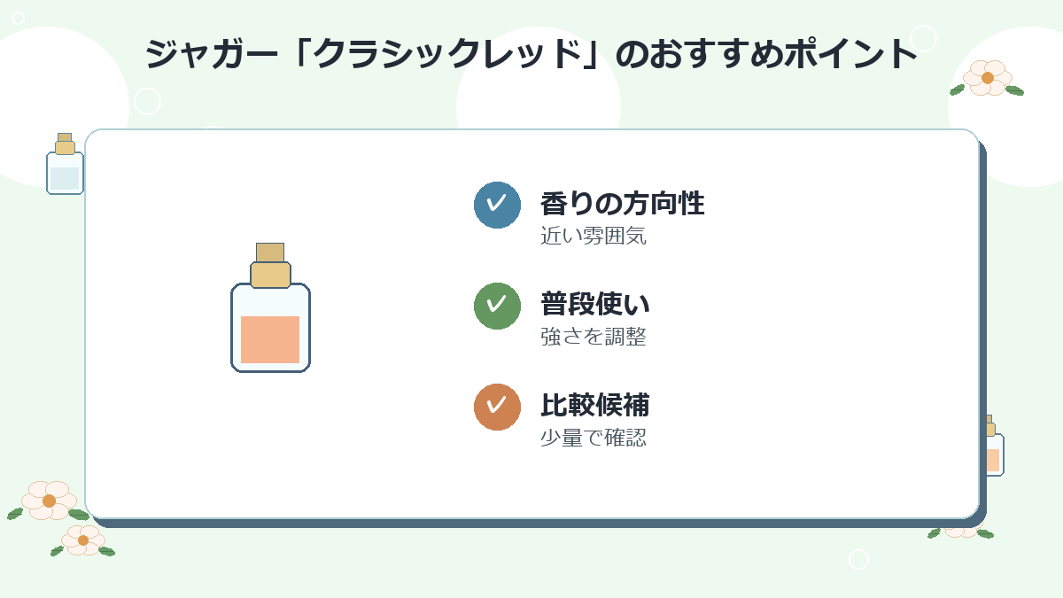 1位：ジャガー「クラシックレッド」