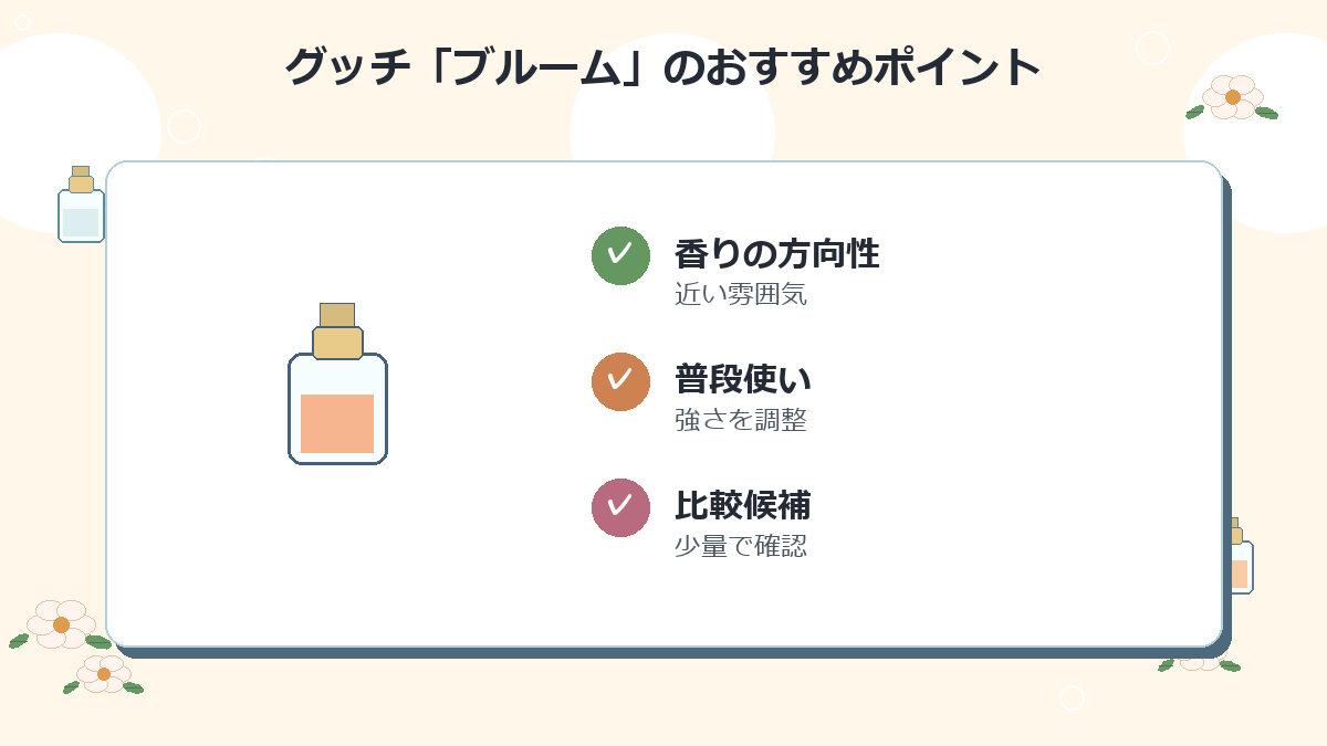 3位：グッチ「ブルーム」