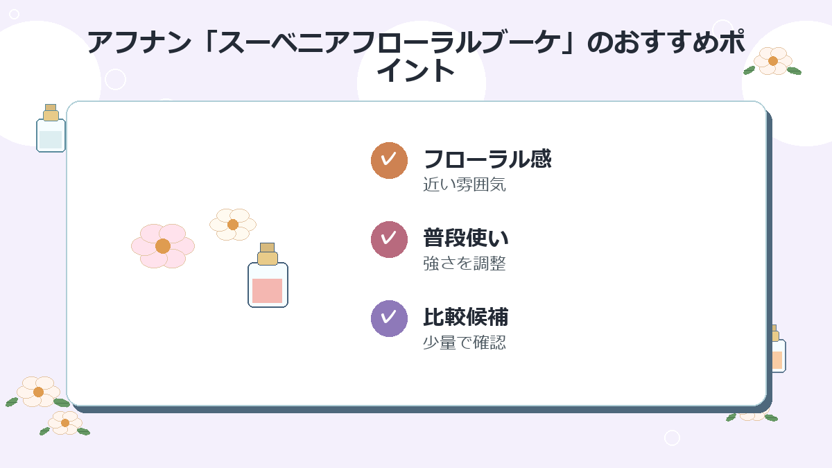 2位：アフナン「スーベニアフローラルブーケ」