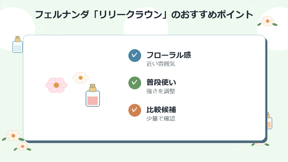 1位：フェルナンダ「リリークラウン」