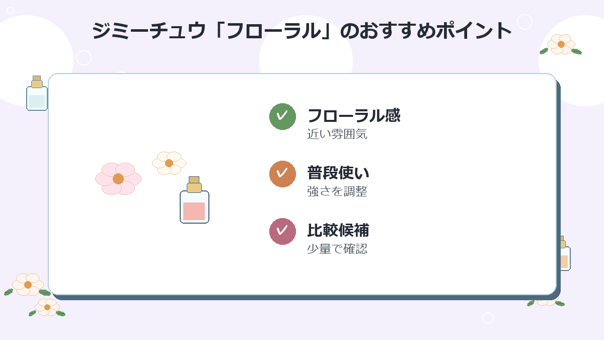 4位：ジミーチュウ「フローラル」