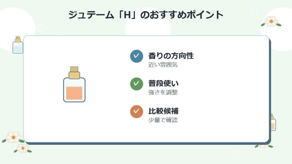2位：ジュテーム「H」