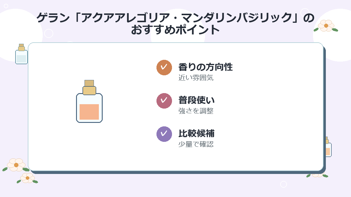 4位：ゲラン「アクアアレゴリア・マンダリンバジリック」