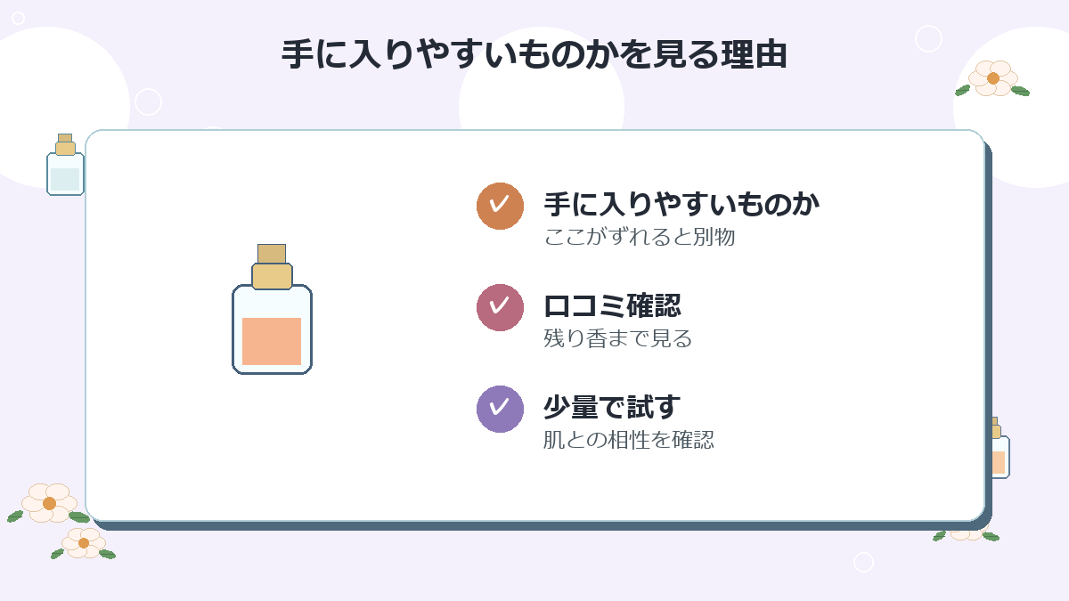手に入りやすいものか
