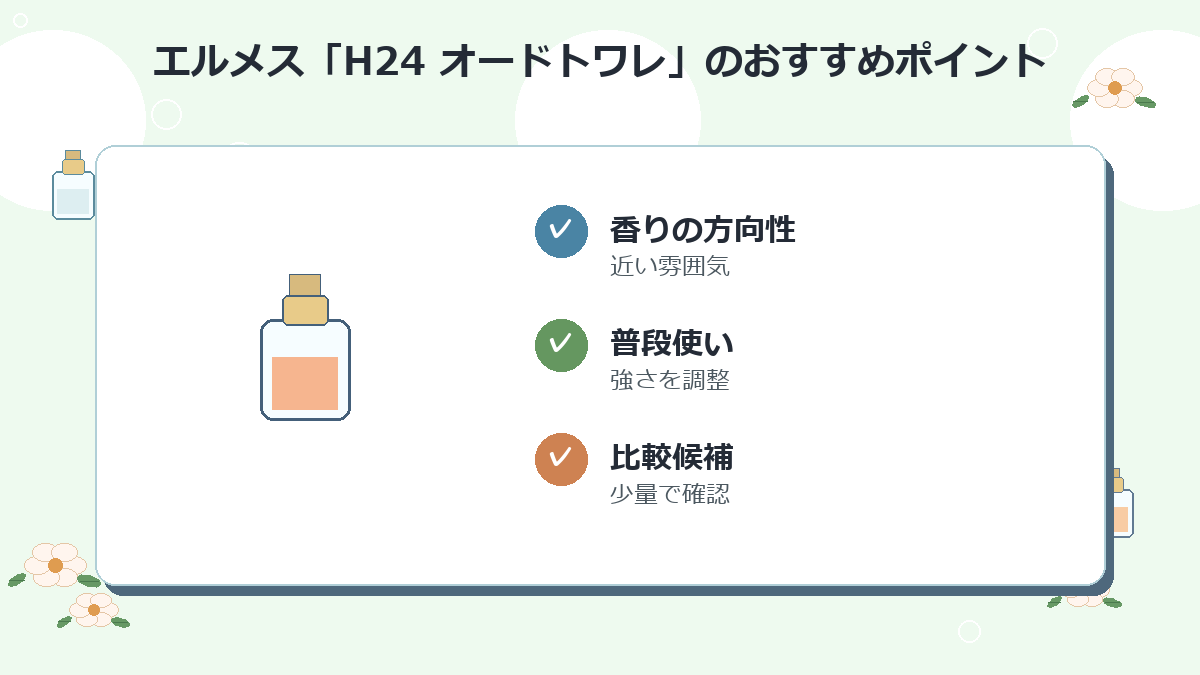 2位：エルメス「H24 オードトワレ」