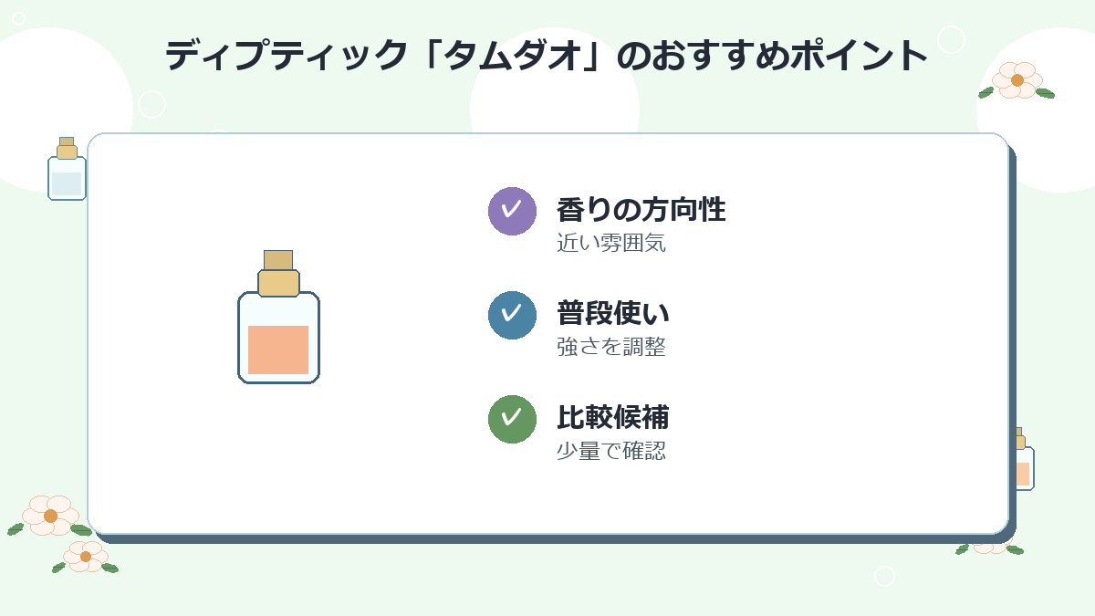 2位:ディプティック「タムダオ」